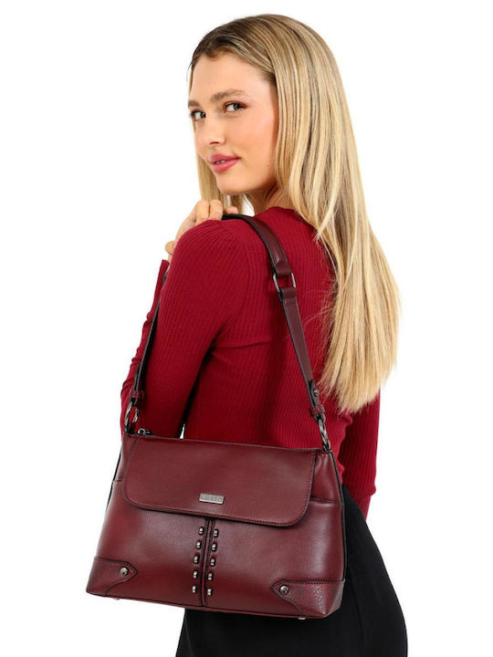 Doca Damen Tasche Schulter Schwarz