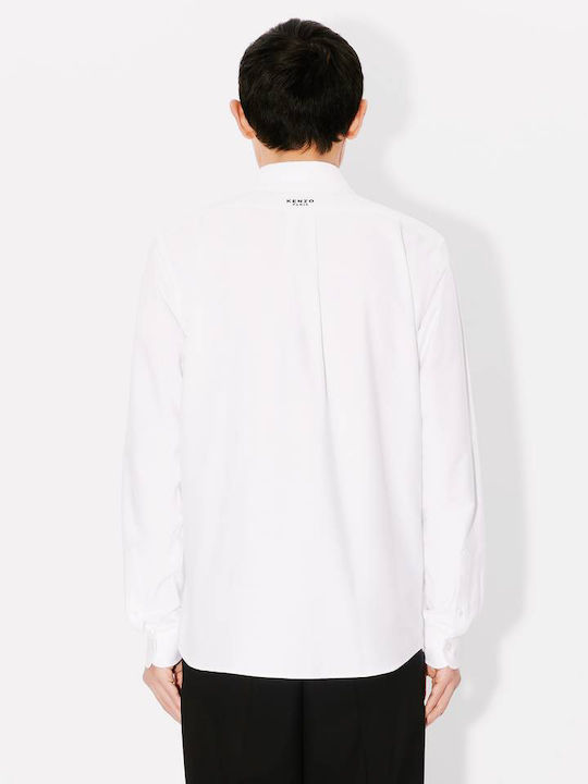 Kenzo 'boke Flower' Men's Shirt Cotton White