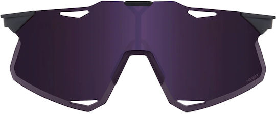 100% Cycling Glasses with Purple Frame & Dark Lenses