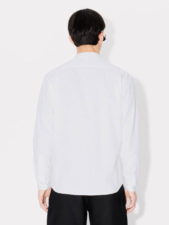 Kenzo Men's Shirt Long Sleeve Cotton White