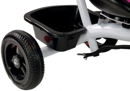 Lean Toys Sport με Χειρολαβή Γονέα Ροζ