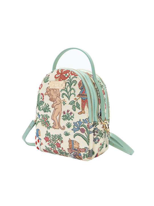 Signare Alice In Wonderland Damen Tasche Rucksack Mehrfarbig