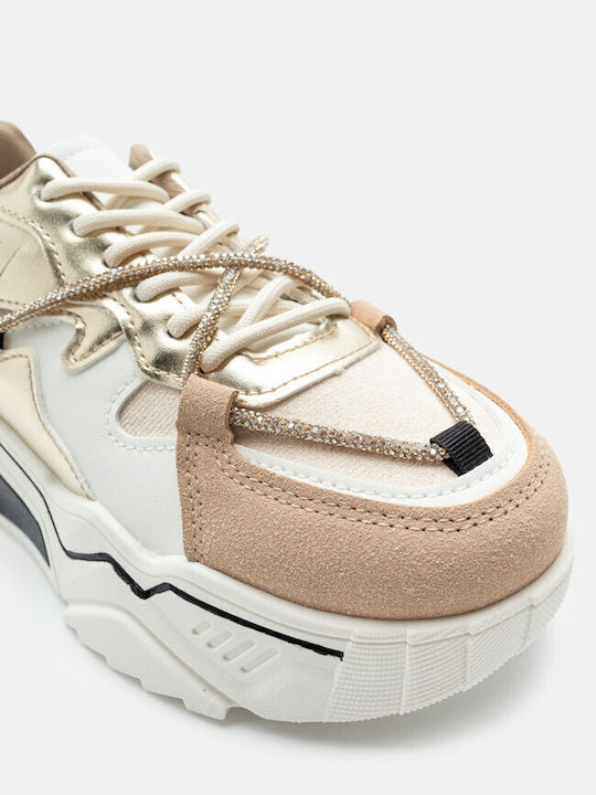 Sneakers Combination of Colors & Materials 4365102-beige