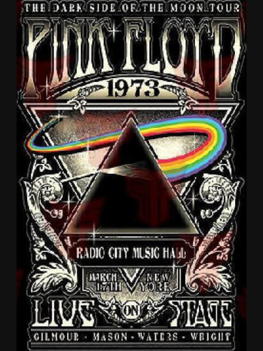 Суитшърт Takeposition H-cool Pink Floyd Radio City Hall Черен 907-7769 Суитшърт Takeposition H-cool Pink Floyd Radio City Hall Черен 907-7769
