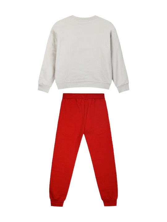 Energiers Kids Sweatpants Set Red