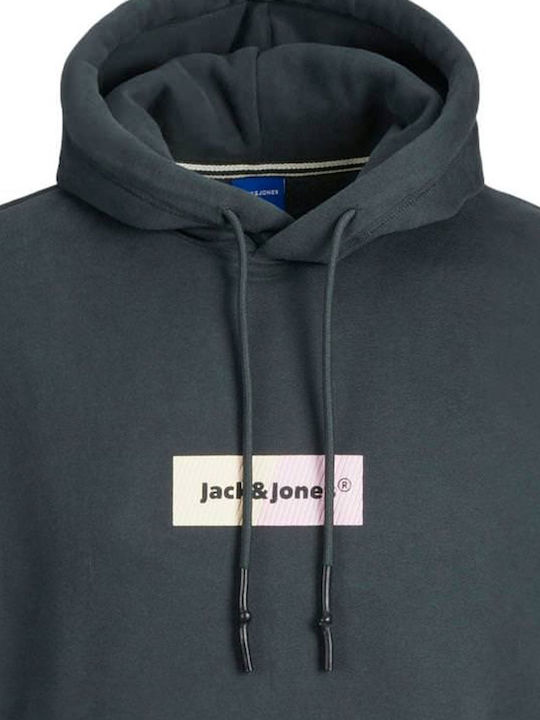 Jack & Jones Sweat Hanorac pentru bărbați cu glugă cypress