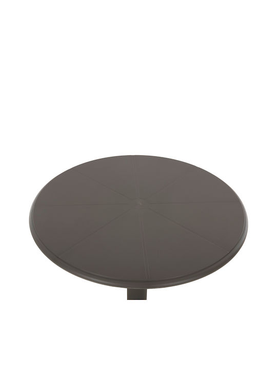 Tisch Zusammenklappbar Terrin Olive Green 60x60x75cm