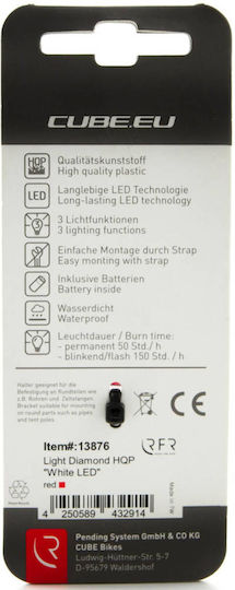 RFR Led Light Diamond HQP Partea din față Lumină Bicicletă