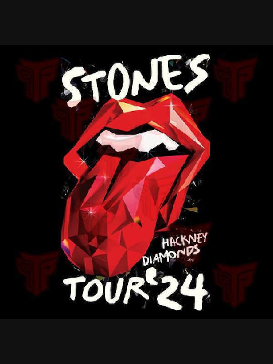 Φούτερ Κουκούλα Takeposition H-cool Rolling Stones Tour24 Μαύρο 907-7770