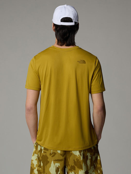 The North Face Men's Short Sleeve T-shirt Amber Green