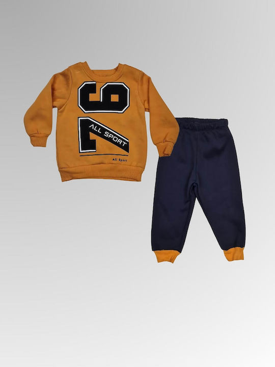 Moyes Kinder Sweatpants Set - Jogginganzug Mustard