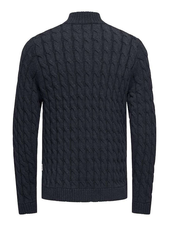 Long Sleeve Sweater Dark Navy