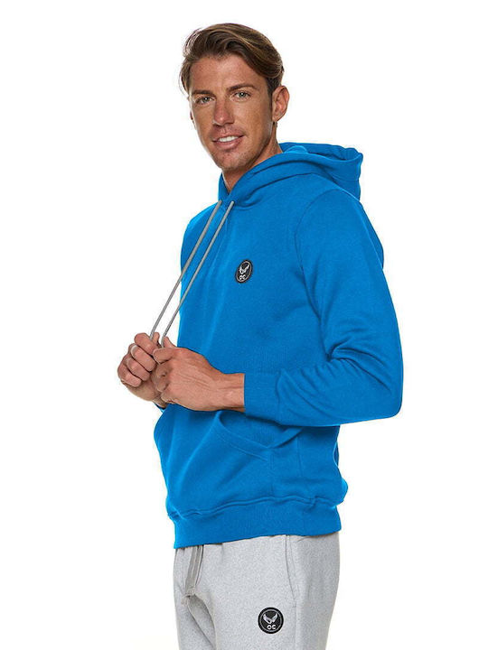 Bodymove Sweatshirt with Hood Turquoise