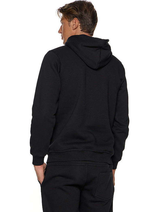 Cardigan with Hood Black