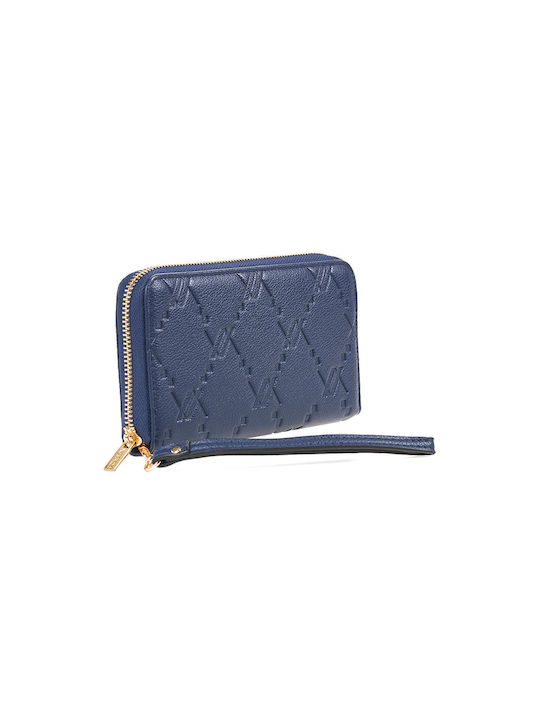 Verde Large Women's Wallet Blue