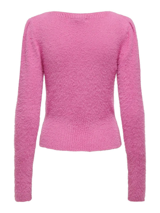 Only Damen Pullover Super Pink