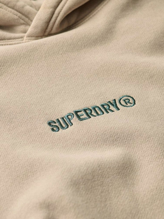 Graphic Sweatshirt with Hood Chateau Grey