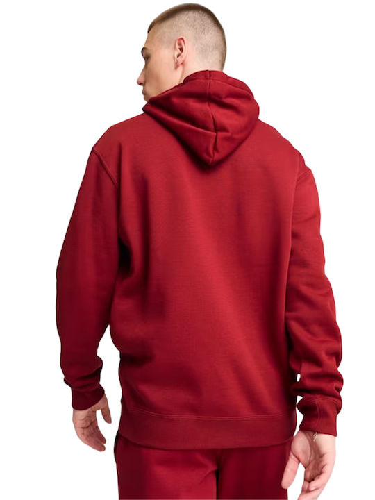 PUMA Burgundy Sweatshirt With Hood