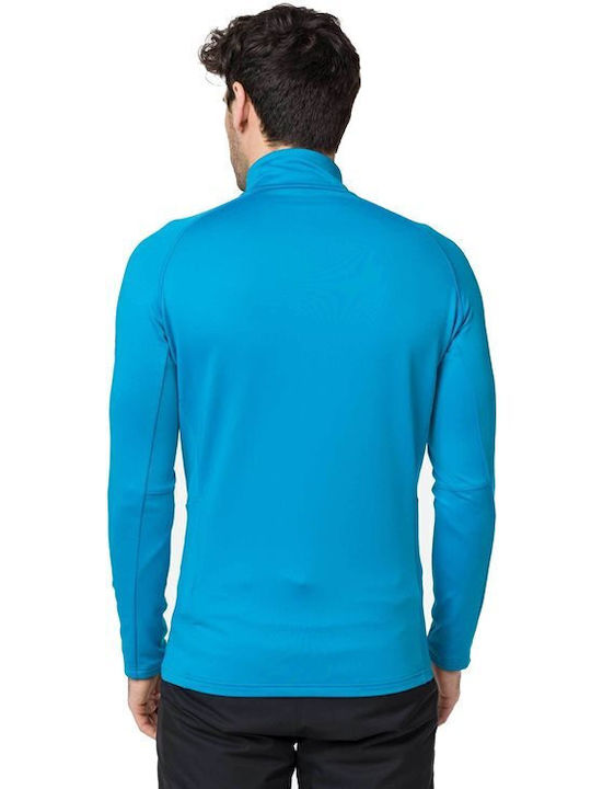 Rossignol Men's Athletic Long Sleeve Blouse Blue