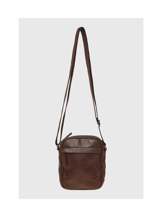 Funky Buddha Herrentasche Schulter / Crossbody Braun