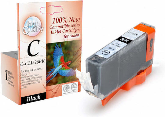 Kompatible Tintenstrahldrucker-Tintenpatrone Canon CLI-526 BK 9ml Schwarz 1Stück