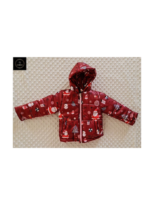 Kids Casual Jacket Red