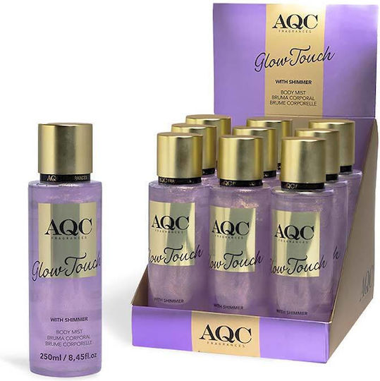 Aquarius Cosmetic Glow Touch Spray de corp Stralucire 250ml