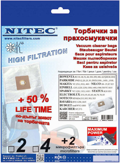 Nitec T601 Vacuum Cleaner Bag