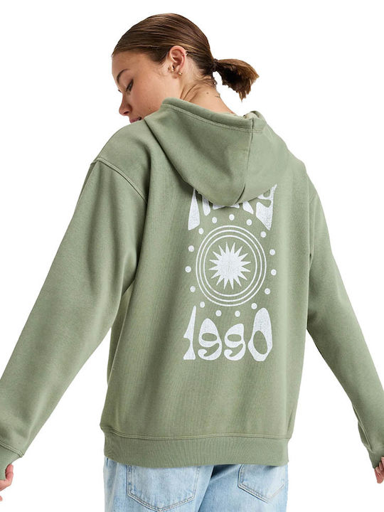 Roxy Surf Stoked Women's Hooded Sweatshirt Khaki