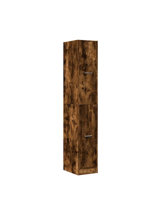 Bodenstehender Schrank Coffee 30x41x174.5cm