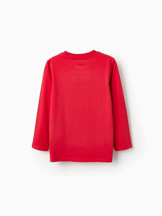 Zippy Kids Blouse Long Sleeve red