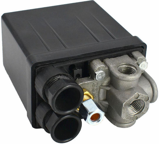 Awtools Compressor Pressure Switch 230v 3 Input 1/4"