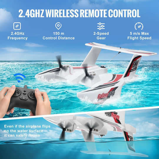 Vevor Remote Controlled Airplane Light Blue