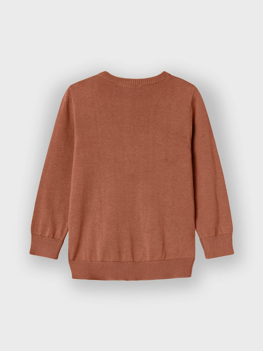 Brand Kids Sweater Long Sleeve Terracotta, Brown