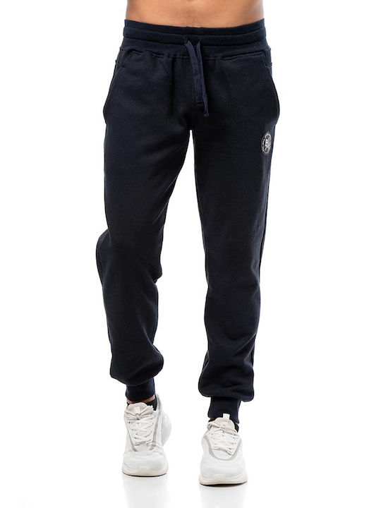 Bodymove Men's Sweatpants with Rubber Blue