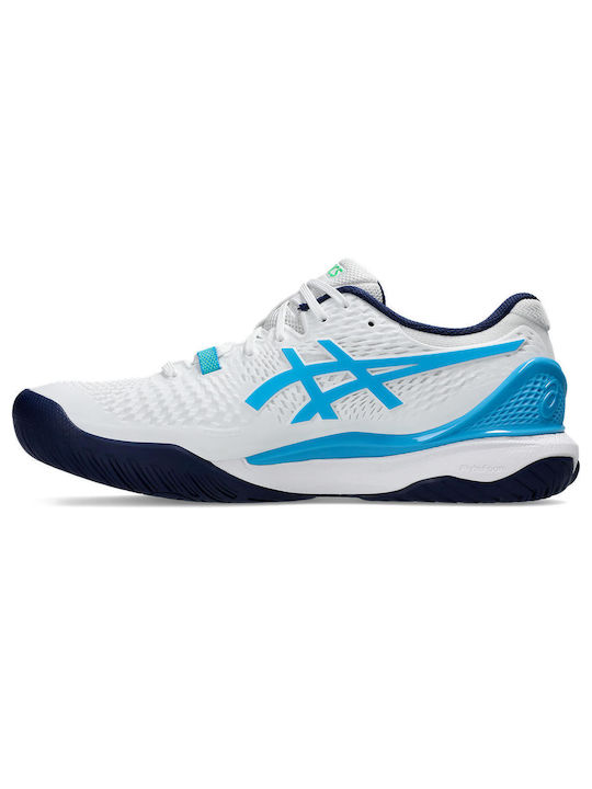 ASICS Gel-resolution 9 Men's Tennis Shoes for All Courts White