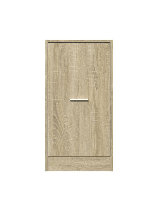 Vidaxl General Purpose Drawer Sonoma Oak 40x41x77.5cm Chipboard 1 Piece Brown