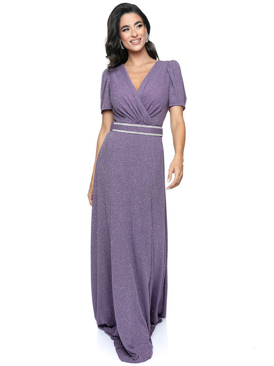 RichgirlBoudoir Summer Maxi Evening Dress Purple