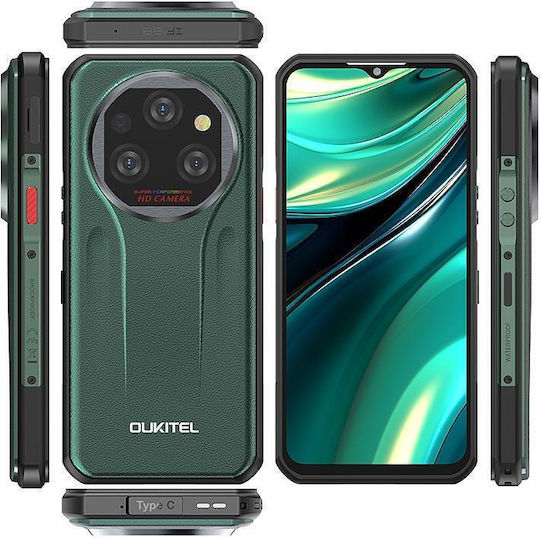 Oukitel WP39 5G Dual SIM (6/256GB) Smartphone Rugged Verde