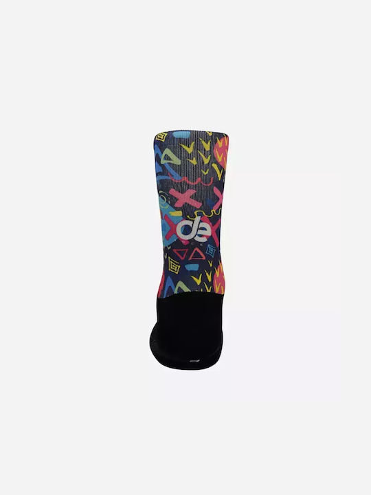 Desocks Κάλτσες Mid Socks Colorful Geometric M 38-41