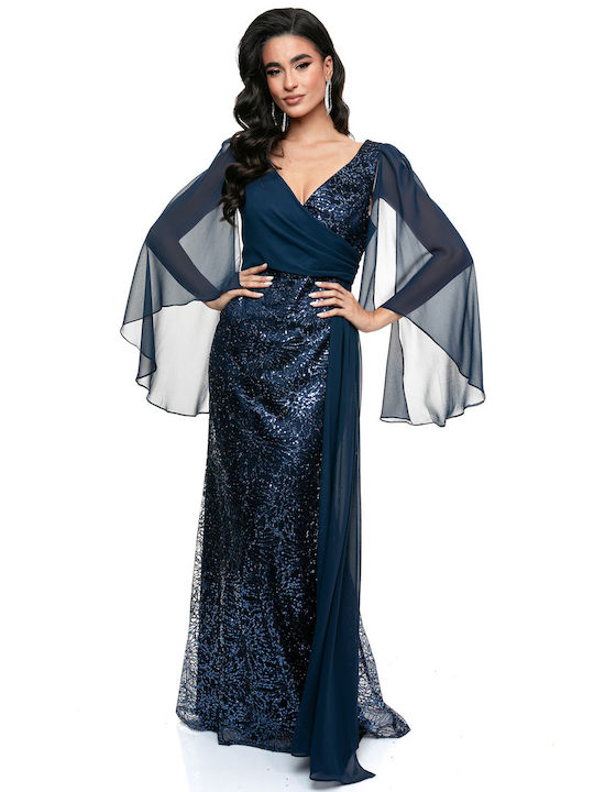 RichgirlBoudoir Maxi Abendkleid Blau