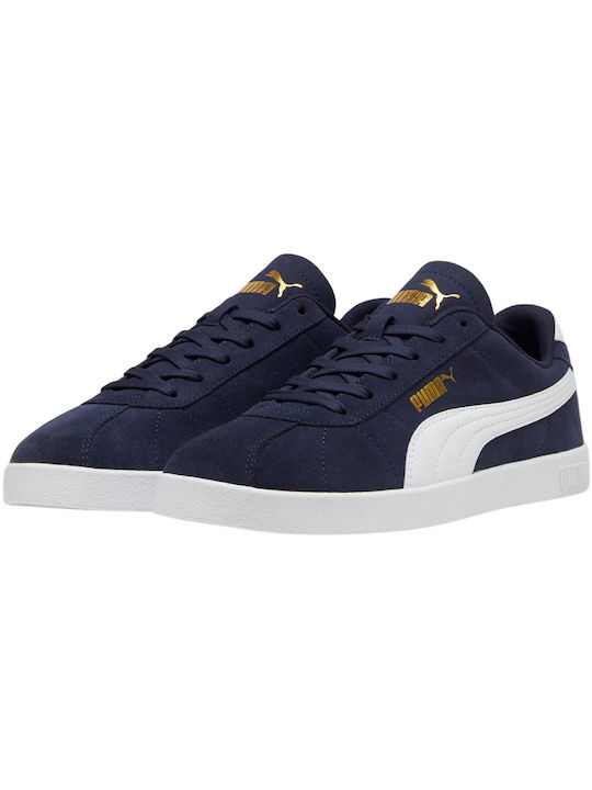 Puma Club Ii Ανδρικά Sneakers Navy Μπλε