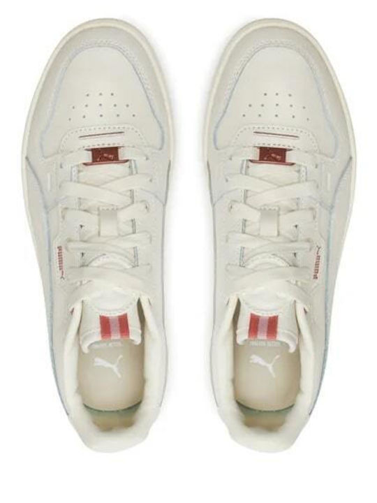 Carina Street Lux Damen Flatforms Sneakers Ecru