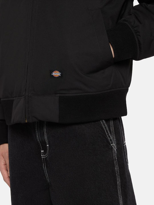 Plains Jacket Bomber Black