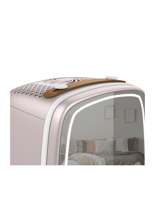 Cecotec Bamba CoolingBeauty Ψυγείο Καλλυντικών 6lt με Ράφι, Καθρέφτη & Φωτισμό LED Ροζ 18W