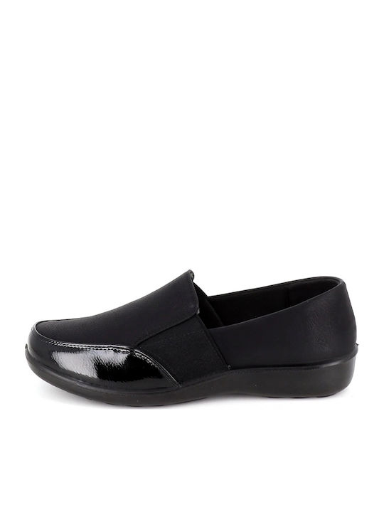 Damen Mokassins in Schwarz Farbe 06/08294
