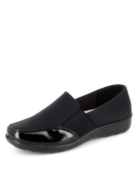 B-Soft Moccasini pentru femei în culoarea Negru