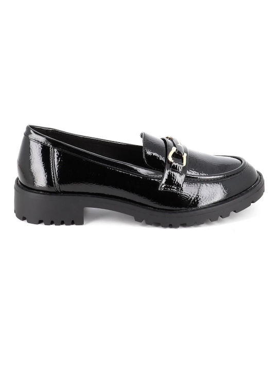 B-Soft Moccasini pentru femei în culoarea Negru