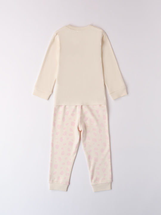 iDO Kids Pyjamas Ecru