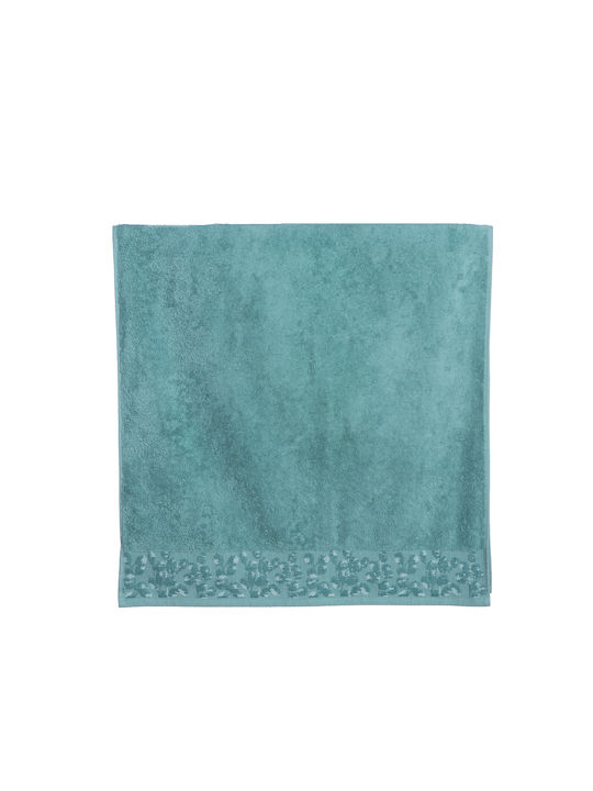 Nef-Nef Homeware Πετσέτα Χεριών Odete 30x50εκ. Green Βάρους 500gr/m²